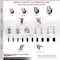 Service Caster 3.5 Inch 316SS Maroon Poly Swivel 1-3/4 Inch Stem Caster Set Lock Brake SCC SCC-SS316TTLEX20S3514-PPUB-MRN-134-4 - alternate 3
